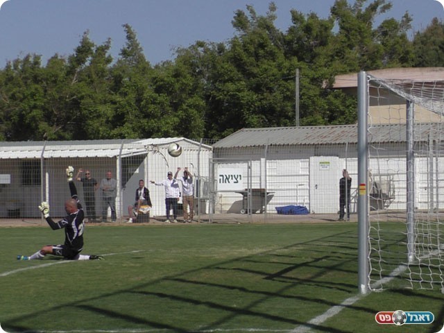 נס ציונה ירדה למגננה. הכדור של מעל בן ישי (שקד מורג)